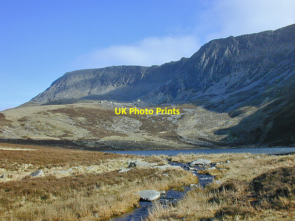 Photo 6"x4" Stream flowing from Llyn Gafr Dolgellau c2000