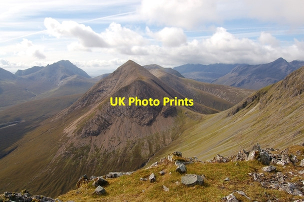 Photo 6"x4" View from An Coileach Sconser c2007