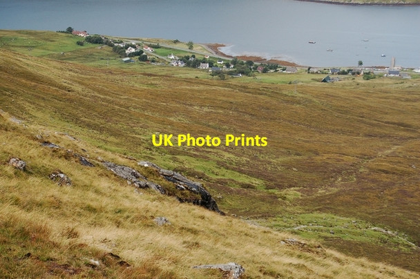 Photo 6"x4" Northern slopes of An Coileach Sconser c2007