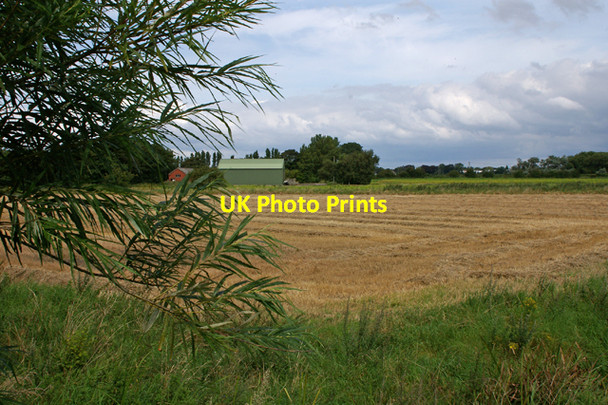 Photo 6"x4" Peel Farm viewed from the Trans-Pennine Trail Maghull c2007