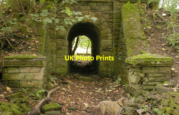 Photo 6"x4" Beneath the railway Clayton-Le-Moors c2007