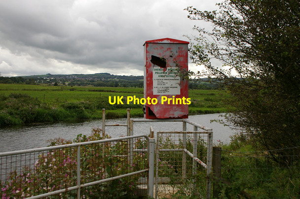 Photo 6"x4" Pollution control point Clayton-Le-Moors c2007
