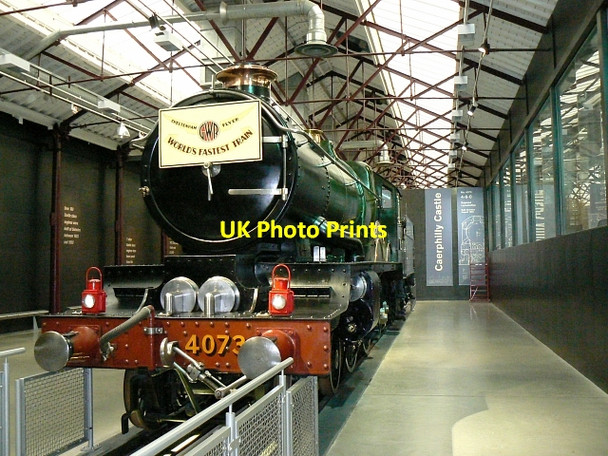 Photo 6"x4" 4073 'Caerphilly Castle', 'STEAM' museum, Kemble Drive, Swindon Swindon\/SU1685 c2007