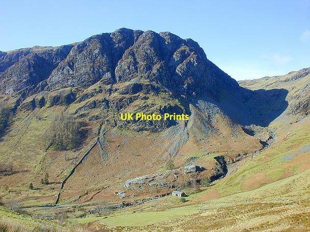 Photo 6"x4" The head of Cwm Cywarch Bryn Hafod\/SH8519 c2001