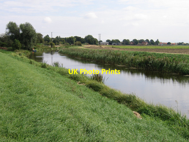 Photo 6"x4" Old course of the River Nene, Benwick, Cambs Benwick c2007