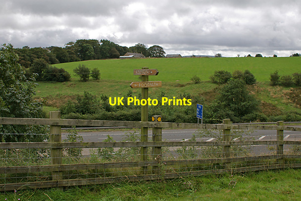 Photo 6"x4" Diverted footpath Tockholes c2007