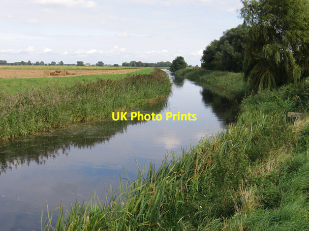 Photo 6"x4" Whittlesey Dike, Whittlesey, Cambs Flood's Ferry c2007