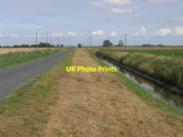 Photo 6"x4" West Fen Drove, Turves, Whittlesey, Cambs Turves c2007