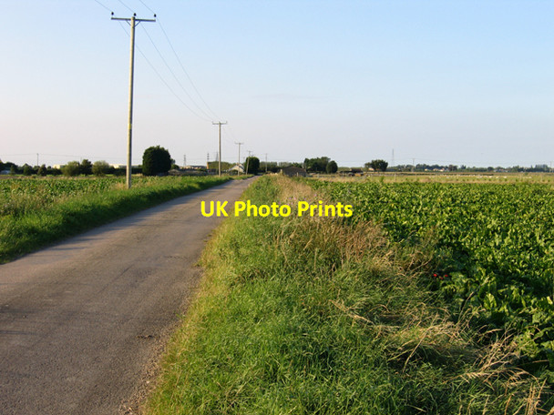 Photo 6"x4" Cross Road, Burrow Moor, March, Cambs March\/TL4196 c2007