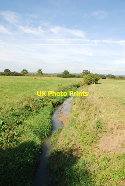 Photo 6"x4" River Cale from Abbey Ford Bridge Higher Nyland c2007