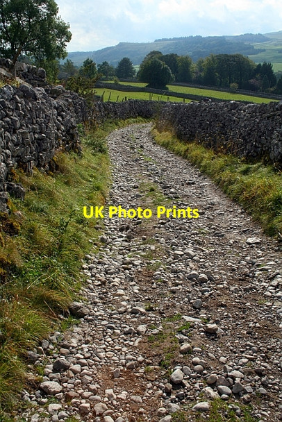Photo 6"x4" Scot Gate Lane. Conistone c2007