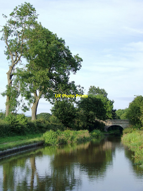 Photo 6"x4" Approaching Stanley's Canal Bridge, Buglawton, Cheshire Congleton c2007