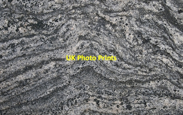 Photo 6"x4" Gneiss Rocks, Baigh Dhail Mor Dail M\u00f2r c2007