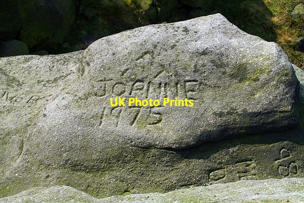 Photo 6"x4" Graffiti on Blackstone Edge. Durn c2007