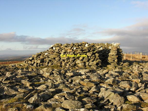 Photo 6"x4" The summit cairn of Pen y Garn Cwmystwyth c2006