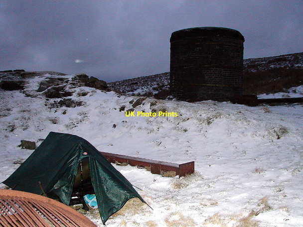 Photo 6"x4" Camping on Blea Moor Stone House\/SD7785 c2006