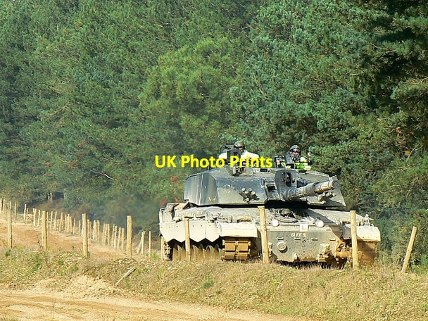 Photo 6"x4" Tank, Bovington training grounds, Dorset (1) Bovington Camp c2007