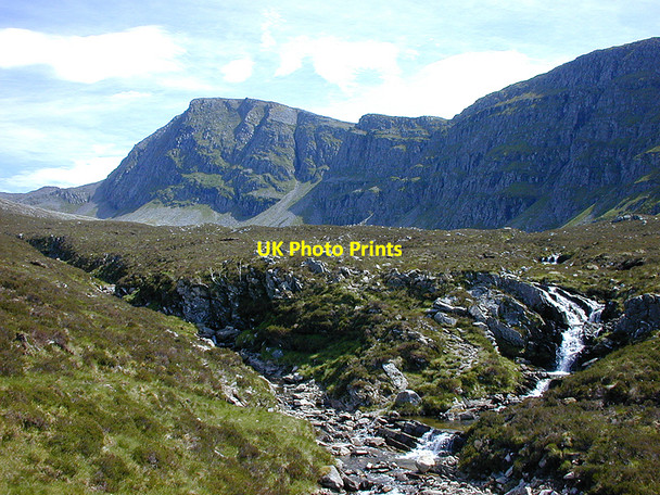 Photo 6"x4" River crossing in Gleann na Sguaib Meall nan Ceapraichean c2005
