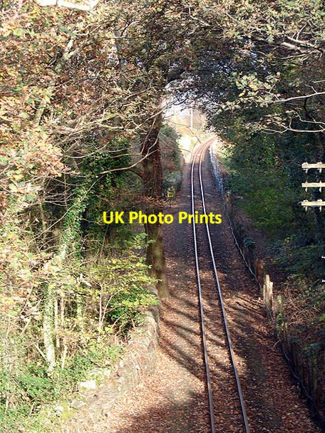 Photo 6"x4" Ffestiniog Railway track Porthmadog c2007