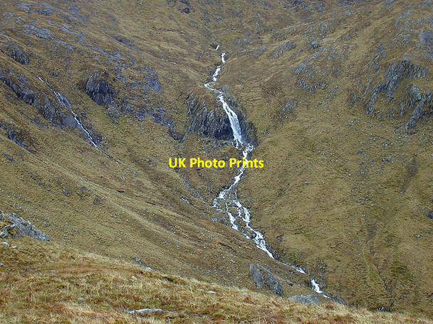 Photo 6"x4" Waterfall on the Allt a' Choire Chaoil Sg\u00f9rr na Forcan c2005