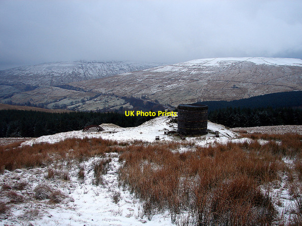 Photo 6"x4" Track across Blea Moor Stone House\/SD7785 c2006