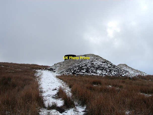 Photo 6"x4" Blea Moor air shaft Stone House\/SD7785 c2006