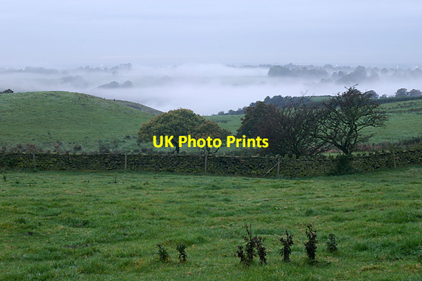 Photo 6"x4" Evening mist Hoghton Bottoms c2007