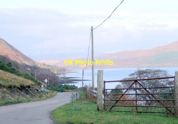 Photo 6"x4" West side of Loch Broom, looking towards Letters Letters c2007