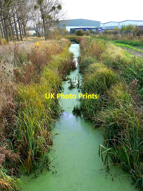 Photo 6"x4" Watercourse, Avonmouth Berwick\/ST5580 c2007