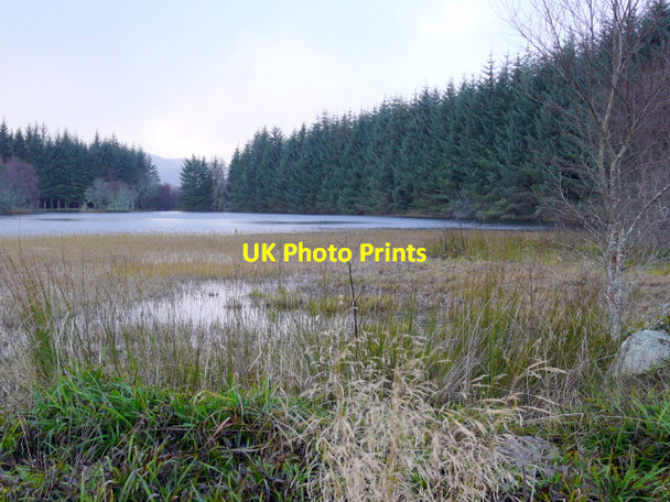 Photo 6"x4" Loch Dubh Cnoc Ruadh c2007