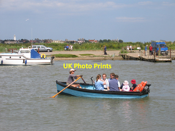 Photo 6"x4" Walberswick Ferry Southwold c2004 P1