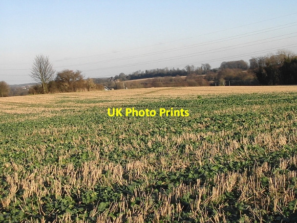Photo 6"x4" Looking E towards Haynes Farm Golgotha c2007