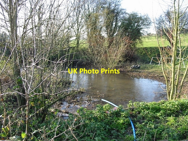 Photo 6"x4" Pond at bottom of Church Hill Sutton\/TR3349 c2007