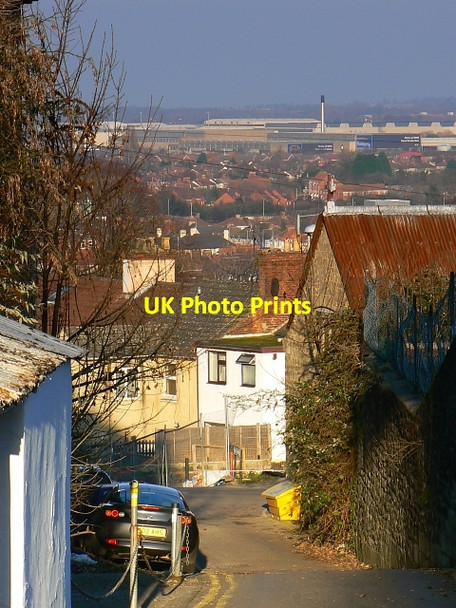 Photo 6"x4" A view down Little London, Swindon Swindon\/SU1685 c2007