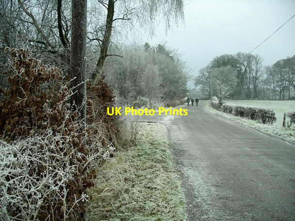 Photo 6"x4" Frosty morning, Halleaths Lochmaben c2007