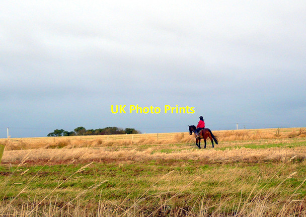 Photo 6"x4" Rider Near Shandwick Shandwick c2007