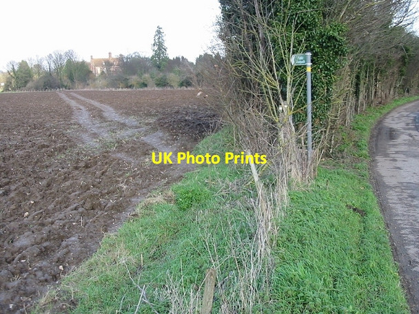 Photo 6"x4" Footpath towards Bridge Bishopsbourne c2007