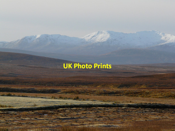 Photo 6"x4" Near Crask Inn Crask Inn c2007