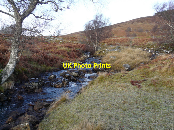 Photo 6"x4" The burn at Grummore Grummore c2007