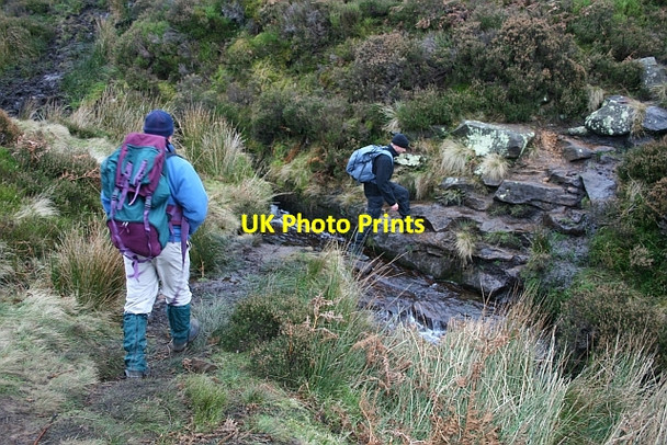 Photo 6"x4" Crossing Cowkill Beck Urra c2007