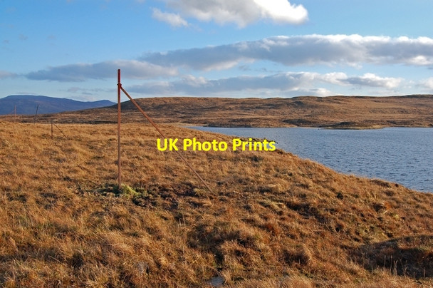 Photo 6"x4" Remains of a fence by Loch Niasco Glen Bernisdale c2008