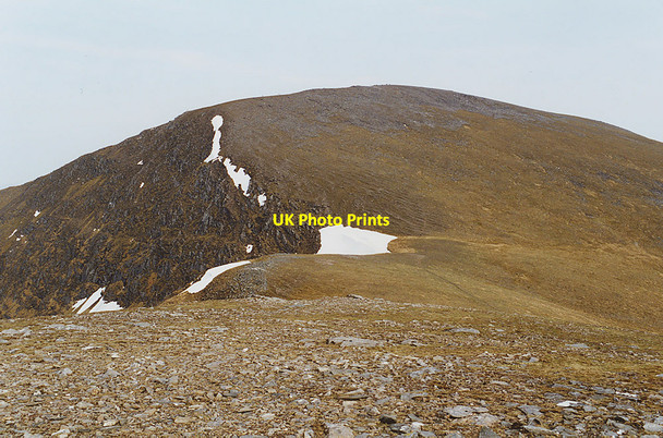 Photo 6"x4" North eastern end of Meall Buidhe Lochan a' Chreachain c2000