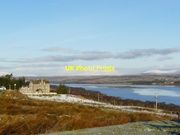 Photo 6"x4" Above Loch Shin, looking towards Sallachy Saval c2008