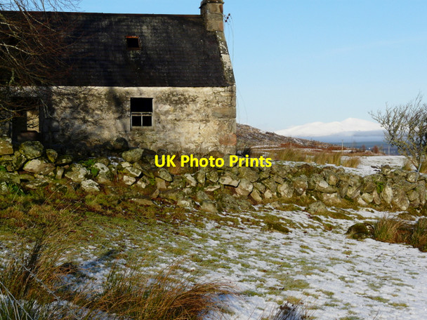 Photo 6"x4" Abandoned croft near Gruids Gruids c2008