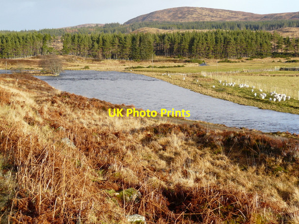 Photo 6"x4" Strath Naver Clach an Righ c2008