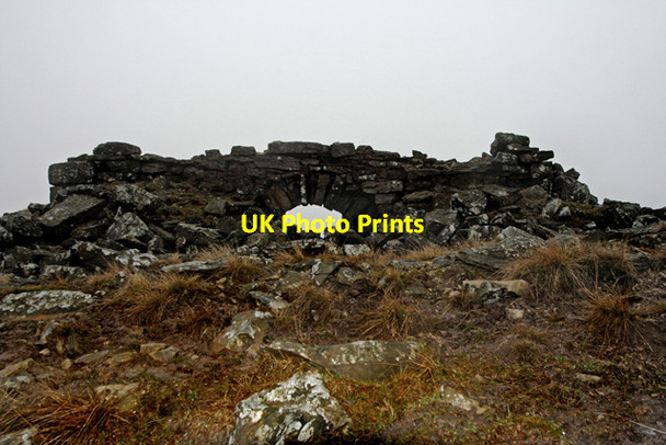 Photo 6"x4" Ruin of Rookhope Chimney Lintzgarth c2008