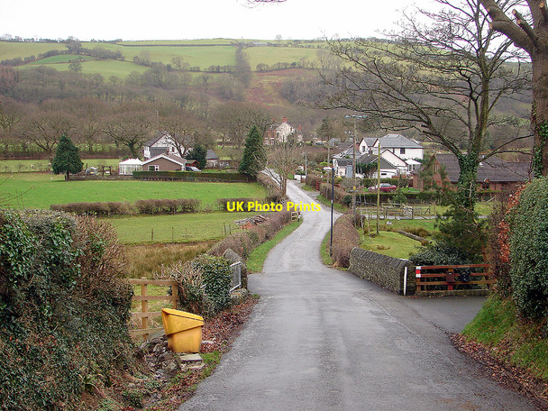 Photo 6"x4" Lane to Pont Rheidol and Rhiwarthen Capel Bangor c2008