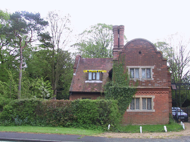 Photo 6"x4" Lanwades Eastern Lodge Kennet End c2002