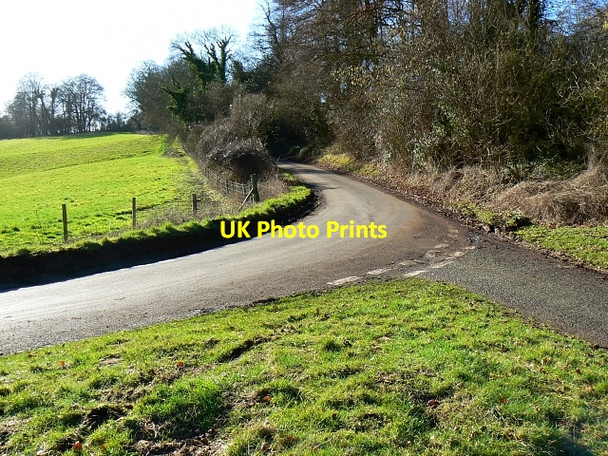 Photo 6"x4" Road junction, near Berry Down, Hampshire Upper Slackstead c2008