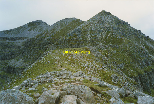 Photo 6"x4" The ridge west to Stob a' Choire Liath Mhor Coireag Dubh M\u00f2r c1993